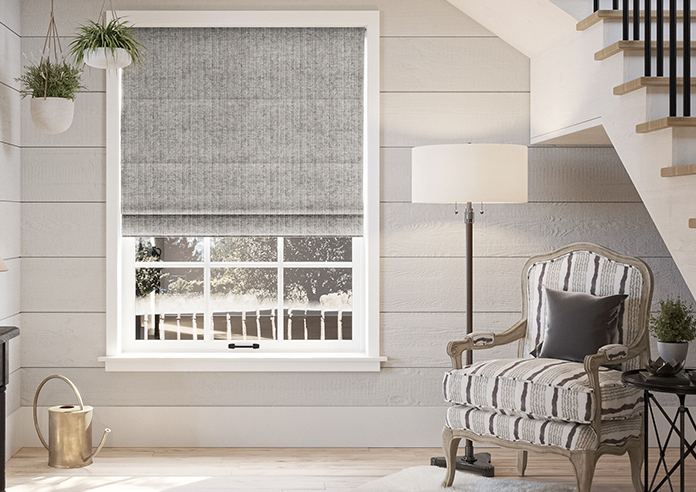 Teine, Satellite Grey - Roman Blind - Image 3